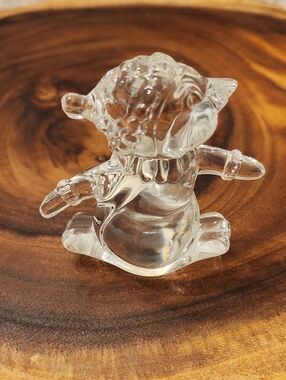 Princess House Crystal Treasures Rocking Penguin 24% Lead Crystal Figure